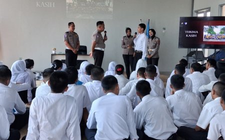Polres Mojokerto Tanamkan Nilai Keselamatan dan Kepedulian Sosial