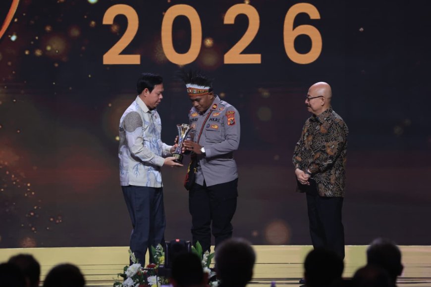 Polisi Tapal Batas dan Pedalaman Hoegeng Awards 2026 Diraih Iptu Motalip Litiloly, Bukti Pengabdian Humanis di Nduga