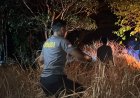 Polres Ngawi dan Tim Gabungan Buat Sekat Bakar dan Dirikan Posko Antisipasi Karhutla Lawu Utara Meluas