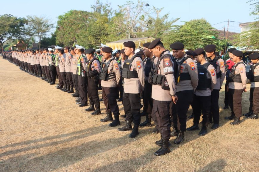 Polres Madiun Kota Gelar Apel Harkamtibmas, Aktivitas Masyarakat Pascakegiatan di Jalan Merak Kembali Normal